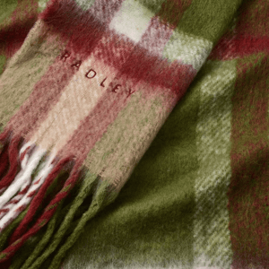 Radley Fluffy Check Scarf